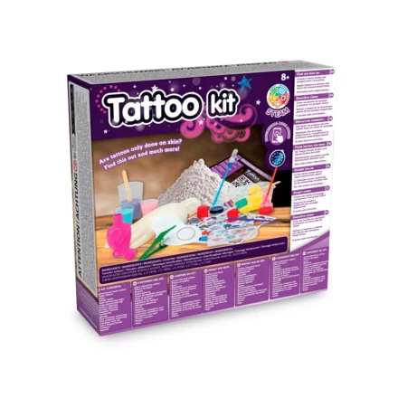 Tattoo Factory Kit I. Gra edukacyjna dla dzieci (NPS-35834-100)