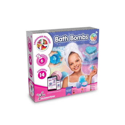 Bath Bombs Kit I. Gra edukacyjna dla dzieci (NPS-35837-100)