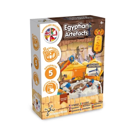 Ancient Egypt Excavation Kit I. Gra edukacyjna dla dzieci (NPS-35851-100)