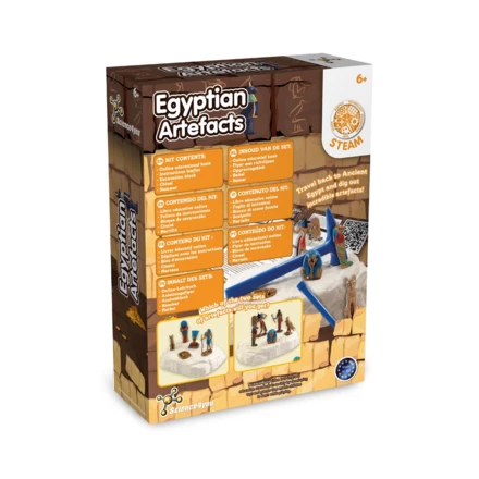 Ancient Egypt Excavation Kit I. Gra edukacyjna dla dzieci (NPS-35851-100)