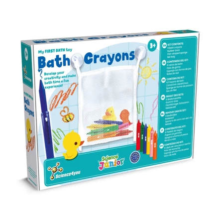 BATH CRAYONS. Zabawki edukacyjne dla dzieci (NPS-35856-100)