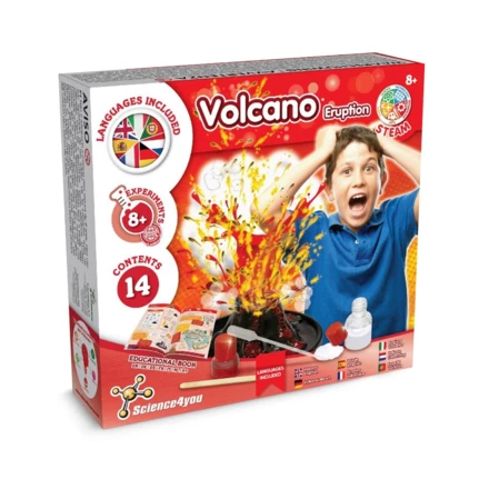 VOLCANIC ERUPTION GAME. Gra edukacyjna dla dzieci (NPS-35867-100)