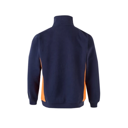 VL SVAROG. Dwukolorowa bluza frotte (260 g/m²) z poliestru (65%) i bawełny (35%) (NPS-36044-214-3XL)