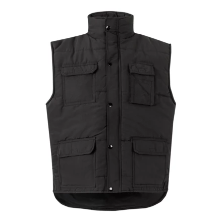 VL MEFITIS. Wyściełana kamizelka z wieloma kieszeniami (220 g/m²), wykonana w 100% z poliestru (NPS-36047-103-2XL)