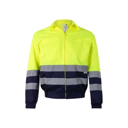 VL NEPTUNE. Dwukolorowa kurtka (210 g/m²) z poliestru (80%) i bawełny (20%) (NPS-36050-204-2XL)
