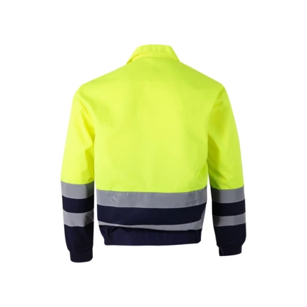 VL NEPTUNE. Dwukolorowa kurtka (210 g/m²) z poliestru (80%) i bawełny (20%) (NPS-36050-204-2XL)