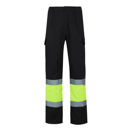 VL POSEIDON. Calças bicolor em sarja multibolsos (210g/m²), em algodão (20%) e poliéster (80%) (NPS-36054-203-2XL)