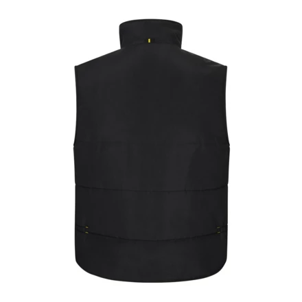 VL NERGAL. Wyściełana kamizelka, dwukolorowa, z wieloma kieszeniami (120 g/m²), z poliestru (100%) (NPS-36082-203-2XL)