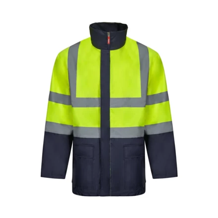 VL JUNO. Dwukolorowa kurtka 4 w 1 (180 g/m²) z poliestru (100%) z powłoką PU (NPS-36108-204-2XL)