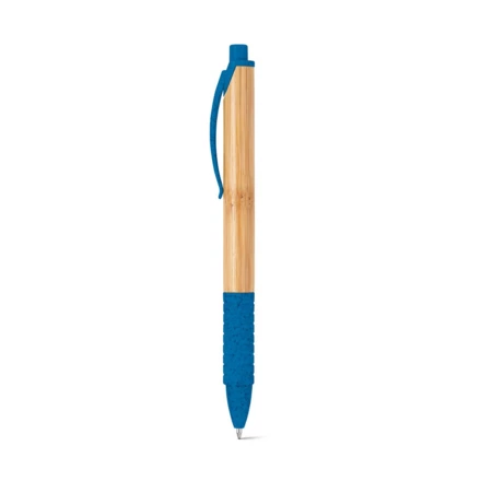 KUMA. Bamboo ball pen with non-slip clip (NPS-81013-114)