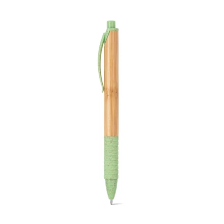 KUMA. Bamboo ball pen with non-slip clip (NPS-81013-119)