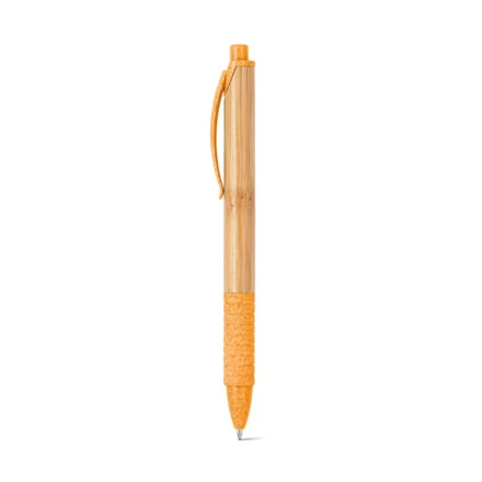KUMA. Bamboo ball pen with non-slip clip (NPS-81013-128)