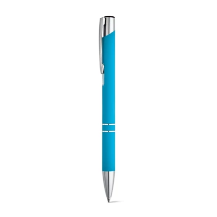BETA SOFT. Soft touch aluminium ball pen (NPS-81141-124)