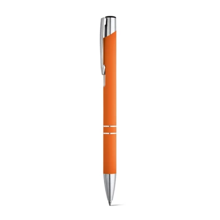 BETA SOFT. Soft touch aluminium ball pen (NPS-81141-128)