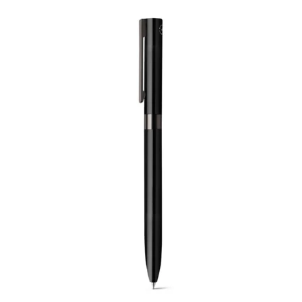 CLARE. Recycled aluminium (100% rAL) twist action ball pen with clip (NPS-81156-103)