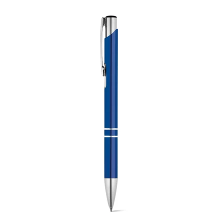 BETA BK. Aluminium ball pen with clip (NPS-81165-114)