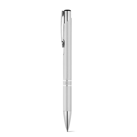 BETA BK. Aluminium ball pen with clip (NPS-81165-127)