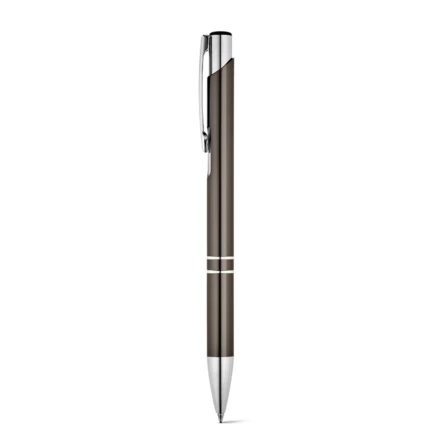 BETA BK. Aluminium ball pen with clip (NPS-81165-147)