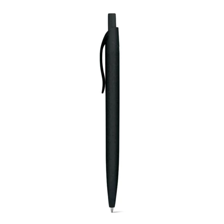 CAMILA. Wheat straw fibre and ABS ball pen with clip (NPS-81168-105)