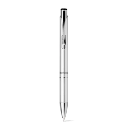 BETA PLASTIC. ABS ball pen with metal clip (NPS-81182-127)