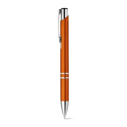 BETA PLASTIC. ABS ball pen with metal clip (NPS-81182-128)