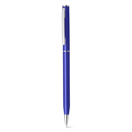 LESLEY METALLIC. Aluminium ball pen with clip and twist mechanism (NPS-81185-104)