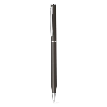LESLEY METALLIC. Aluminium ball pen with clip and twist mechanism (NPS-81185-147)