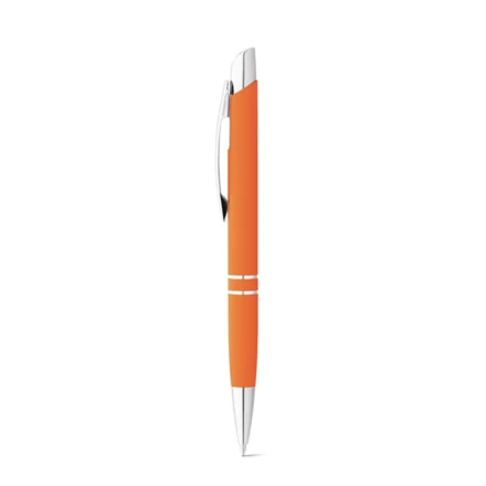 MARIETA SOFT. Aluminium ball pen with clip (NPS-81189-128)