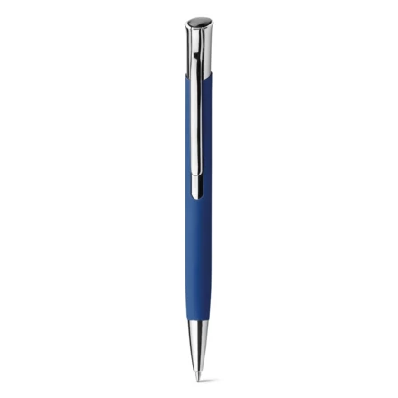 OLAF SOFT. Aluminium ball pen with rubber finish (NPS-81192-104)