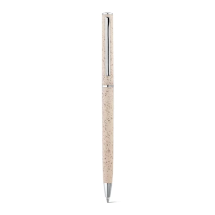 DEVIN. Ball pen with wheat straw fibre and ABS with twist mechanism (NPS-81203-150)