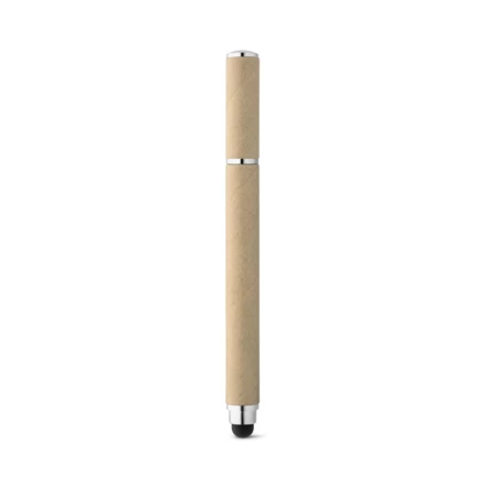 PAPYRUS. Kugelschreiber aus Kraftpapier und ABS mit Touchpen-Spitze (NPS-91621-160)