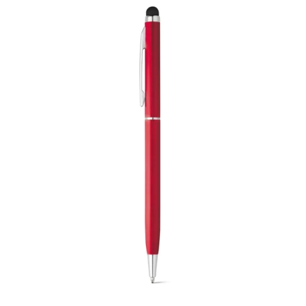 ZOE. Aluminium ball pen with twist mechanism and touch tip (NPS-91624-105)