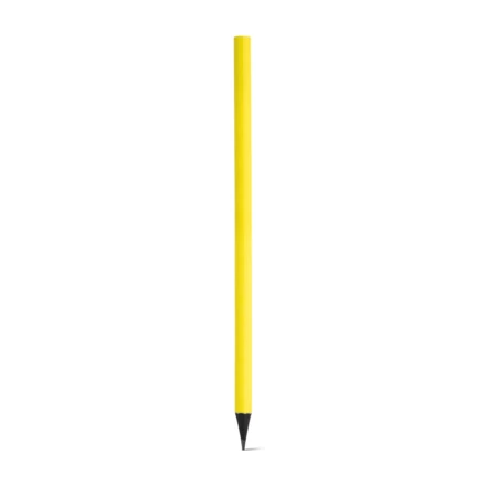 LUCIAN. Fluoreszierender Bleistift aus Holz mit Härtegrad HB (NPS-91731-108)