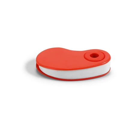 SIZA. White TPR eraser with PP protective cover (NPS-91935-105)