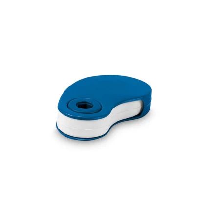 SIZA. White TPR eraser with PP protective cover (NPS-91935-108)