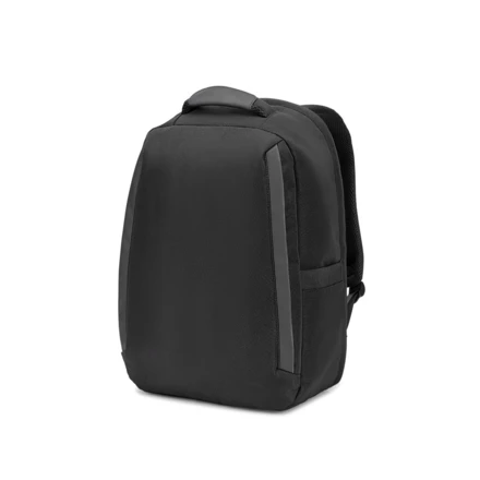 YANGON BPACK. Plecak antykradzieżowy, z diagonalu z powłoką hydrofobową i poliestru 600D z recyklingu o wysokiej gęstości, do laptopa 17. 3" (NPS-92393-103)