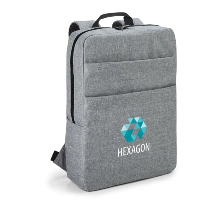 GRAPHS BPACK. High density 600D polyester laptop bag 15'6