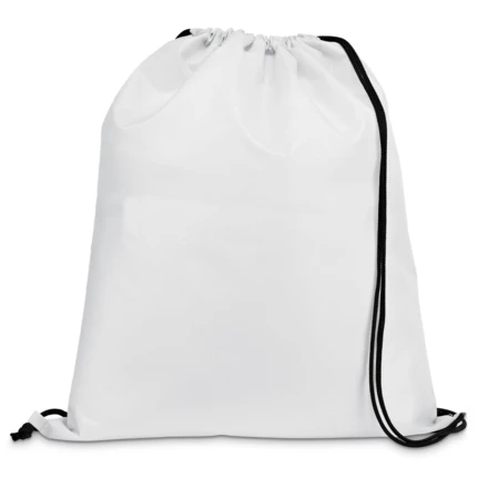 CARNABY. 210D Rucksacktasche mit schwarzen Zugbändern (NPS-92910-106)