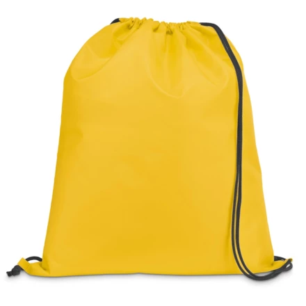 CARNABY. 210D Rucksacktasche mit schwarzen Zugbändern (NPS-92910-108)