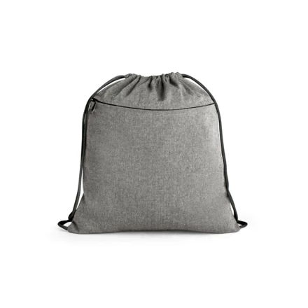 CHANCERY. Drawstring bag in recycled cotton (70%), polyester (30% rPET) (140 g/m²) (NPS-92928-103)