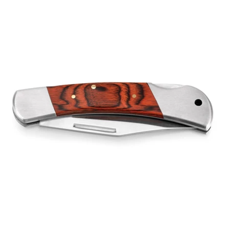 FALCON II. Taschenmesser aus Edelstahl und Holz (NPS-94031-170)