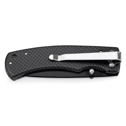 ALICK. Carbon fiber coated aluminum pocket knife (NPS-94035-103)