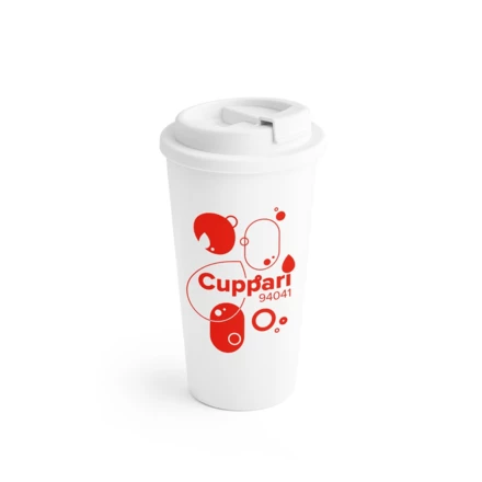 CUPPARI. Reisebecher aus PP (NPS-94041-103)