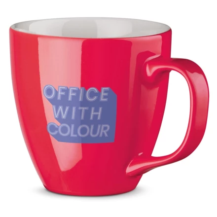 PANTHONY. Porcelanowy kubek z hydroglazurą o pojemności 450 ml (NPS-94044-102)