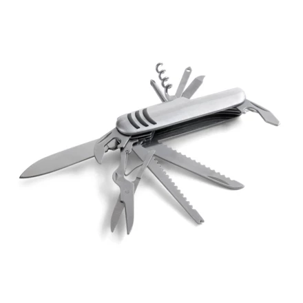 KAPRUN. Multifunktions-Taschenmesser aus Edelstahl und Metall (NPS-94147-127)