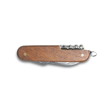 BELPIANO. Multifunktions-Taschenmesser aus Edelstahl und Holz (NPS-94159-160)