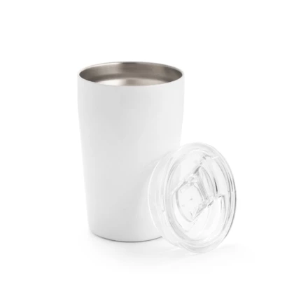 SLIDER. Reisebecher (Sublimation) aus Edelstahl 380 ml (NPS-94242-106)