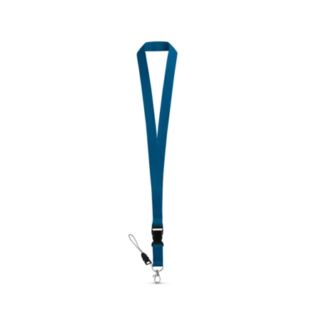 ANQUETIL. Polyester lanyard with metal carabiner (NPS-94401-104)