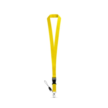 ANQUETIL. Polyester lanyard with metal carabiner (NPS-94401-108)