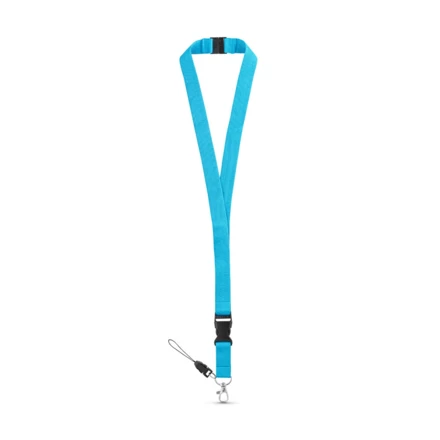 MURRAY. Polyester lanyard with metal carabiner (NPS-94402-124)
